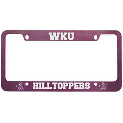 SM-31-PNK-WESTKY-1-CLC: LXG SM/31 CAR FRAME PINK, Western Kentucky